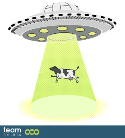ufo cow