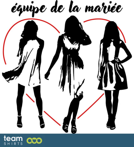équipe de la mariée