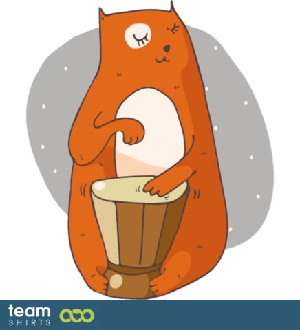 Music vectorstock 9896553 all Cat music drum