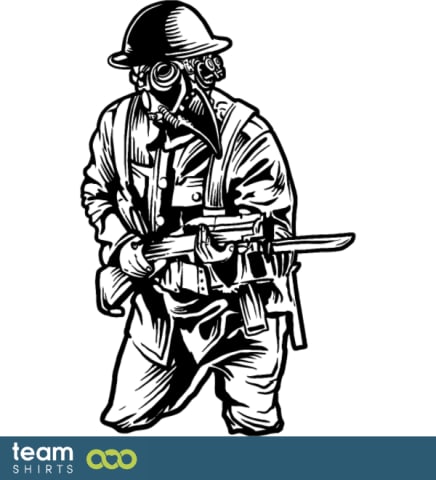 Steampunk Style Soldier
