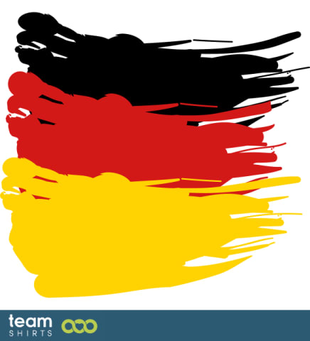 German Flag vintage