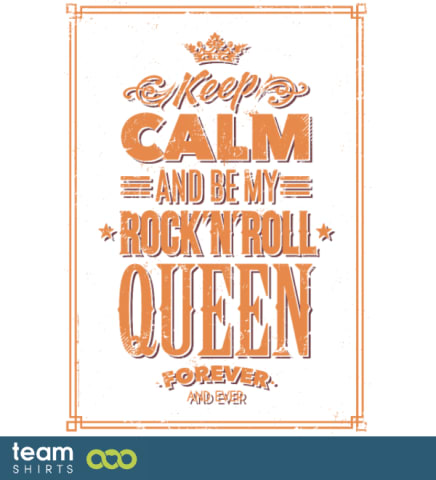 Keep calm rock queen