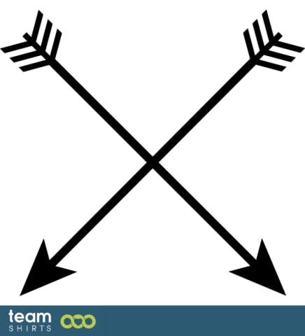 crossed arrows