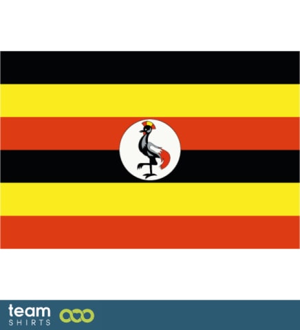 flag uganda