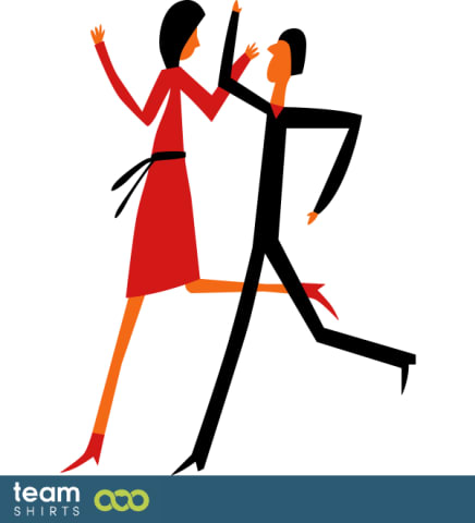 dancing couple