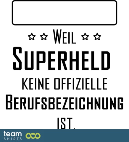 Superheld im Beruf