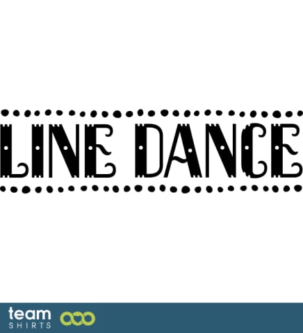 Line Dance Lettering