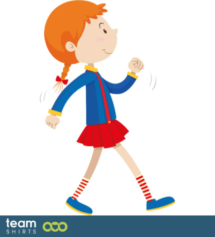 Marching kid