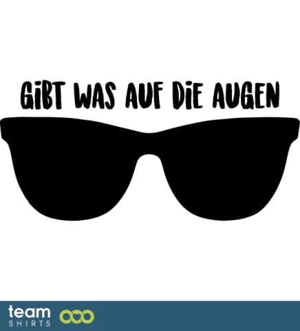 gibt was auf die Augen
