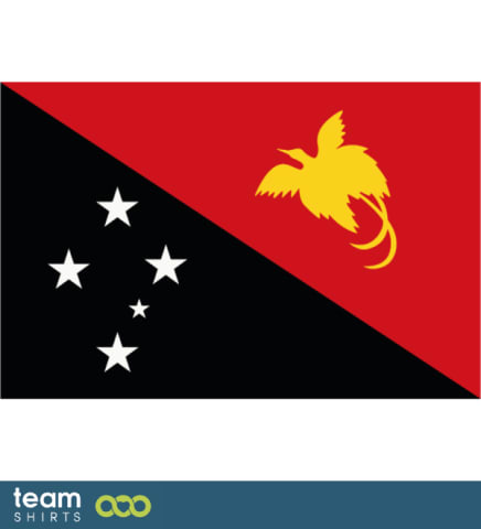 Flag Papua New Guinea