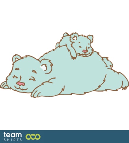 Bear with cub