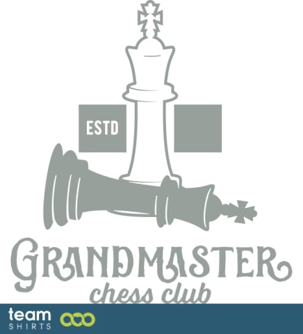 Chess grandmaster club logo