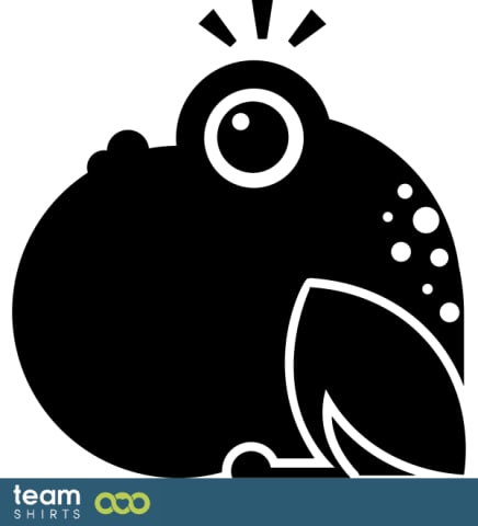 Surprised frog