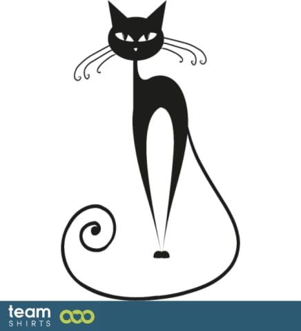 standing cat