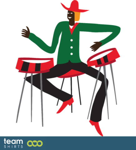 Jazz drummer