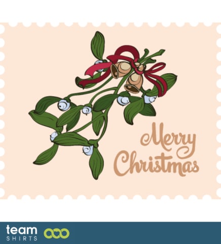Merry christmas mistletoe