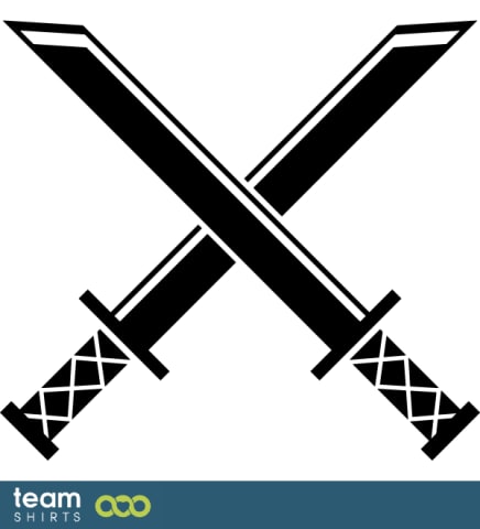 crossed swords