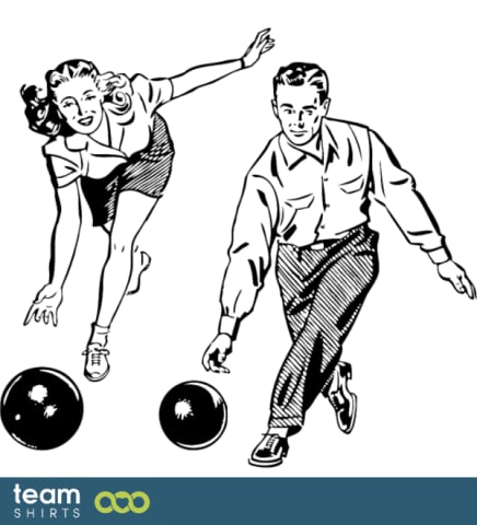bowling couple