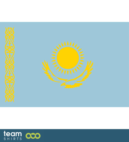 flag kazakhstan