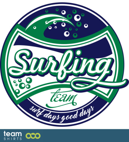 Surfing Label