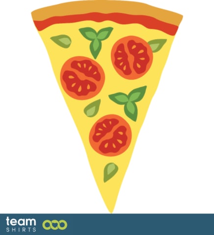 Pizza slice margherita