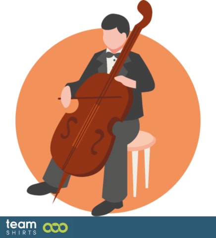 Contrabass player