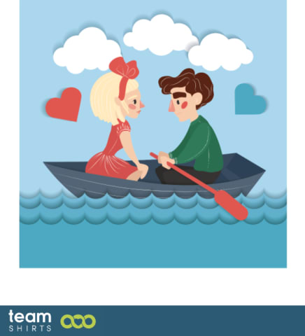 couple in a boat
