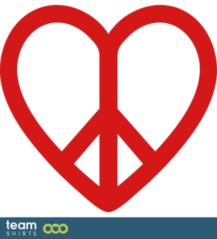 Peace heart