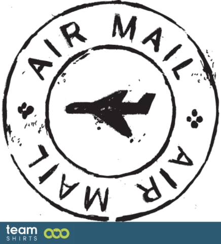 Post stamp sign