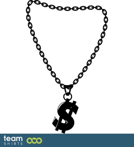 Dollar necklace