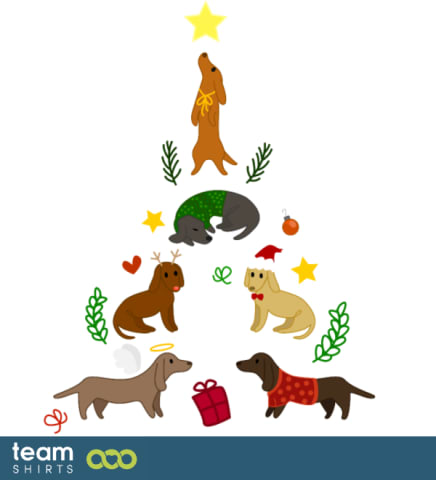 ansc DackelTree Christmas Cute All