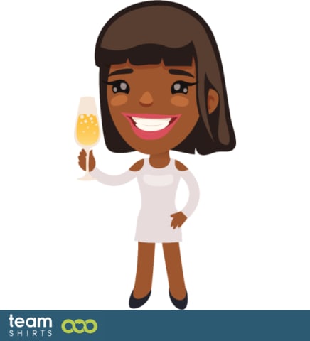 cartoon woman