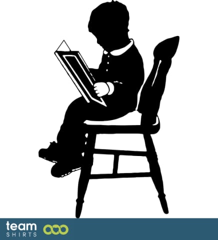 Child studying