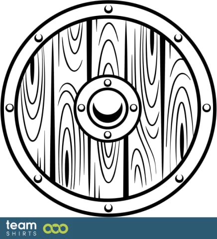 wooden shield