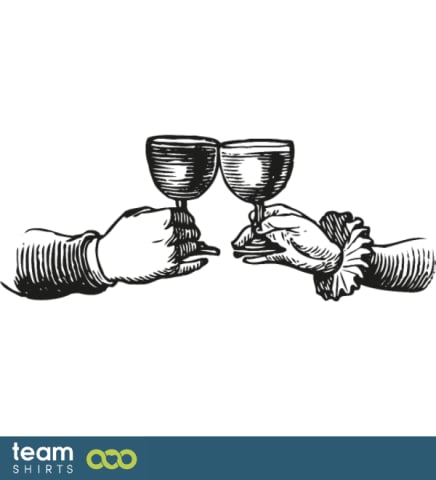 Hands with wine