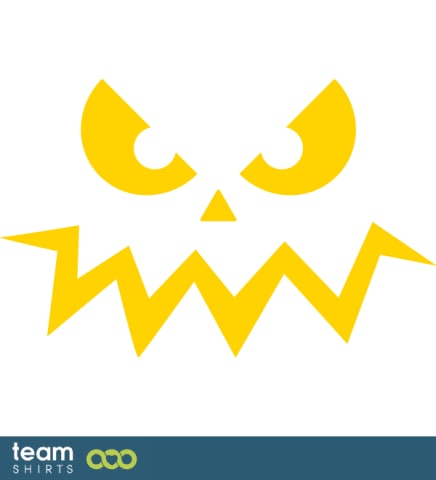 Halloween pumpkin face