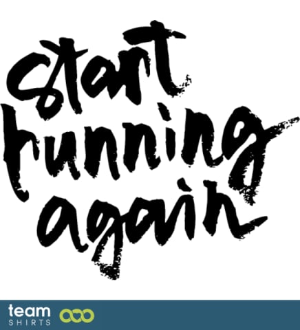 start running again