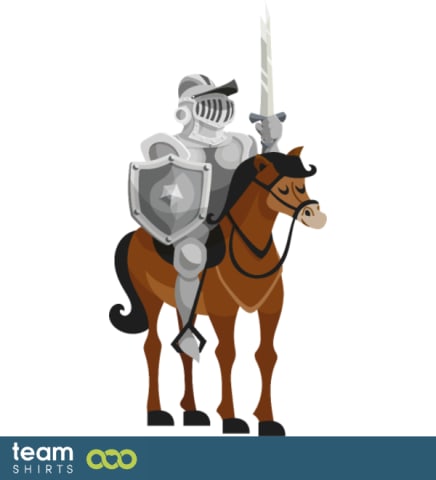 Knight on horse