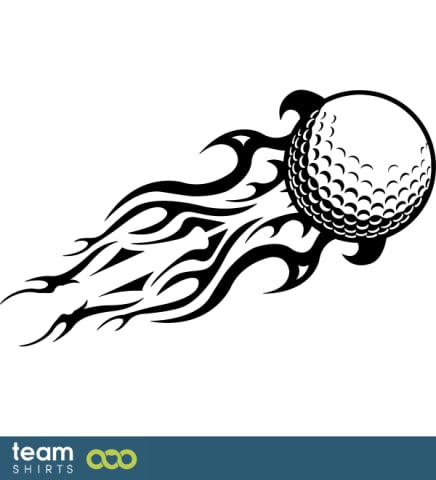 Golf on fire