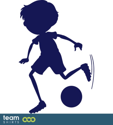 Child football player