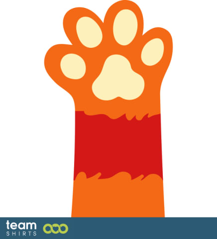 furry paw