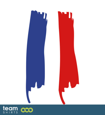 French flag vintage