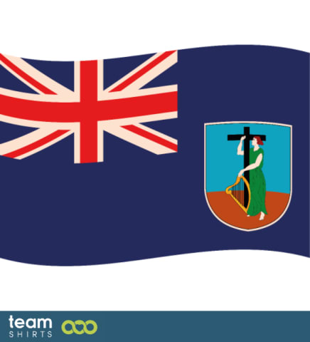 Flag Montserrat