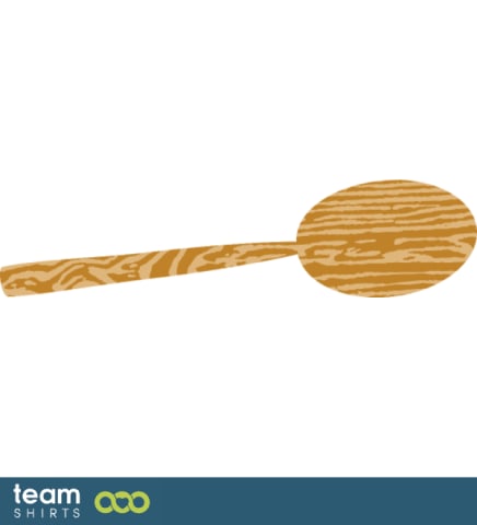 wooden salat spoon