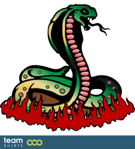 Flaming cobra