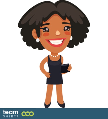 cartoon woman