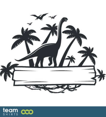 Dinosaur label