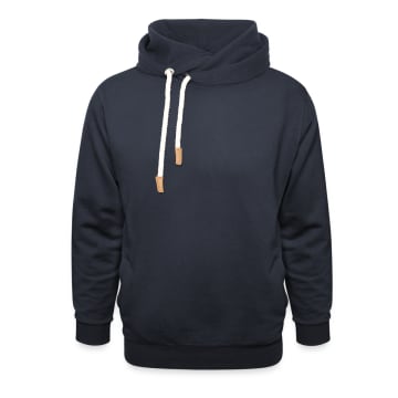 Shawl clearance neck hoodie
