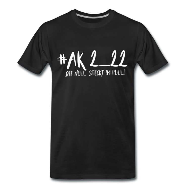 Abschluss T-Shirt 2022 - Die Null steckt im Pulli