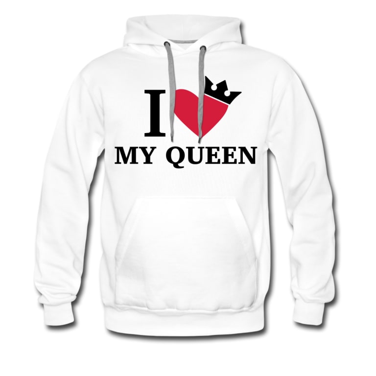 King & Queen Hoodie, Schnelle Lieferung